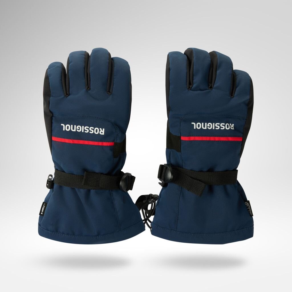 Lyžiarske rukavice Rossignol M ACTION SKI GLOVES R-SHELL DR-DARK NAVY